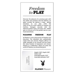Playboy Emerald Glass Vibrator